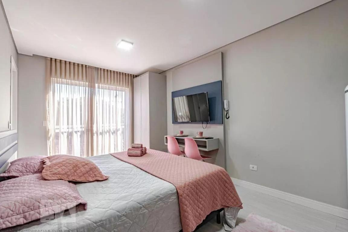 11-Studio Decorado Lindo! Otimo Para Casal!!! Curitiba Dış mekan fotoğraf
