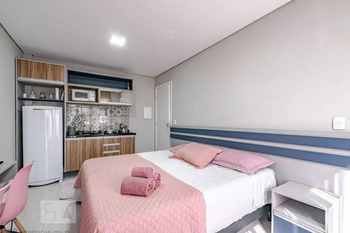 11-Studio Decorado Lindo! Otimo Para Casal!!! Curitiba Dış mekan fotoğraf